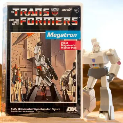 Figurine Transformers deluxe megatron (vhs)
